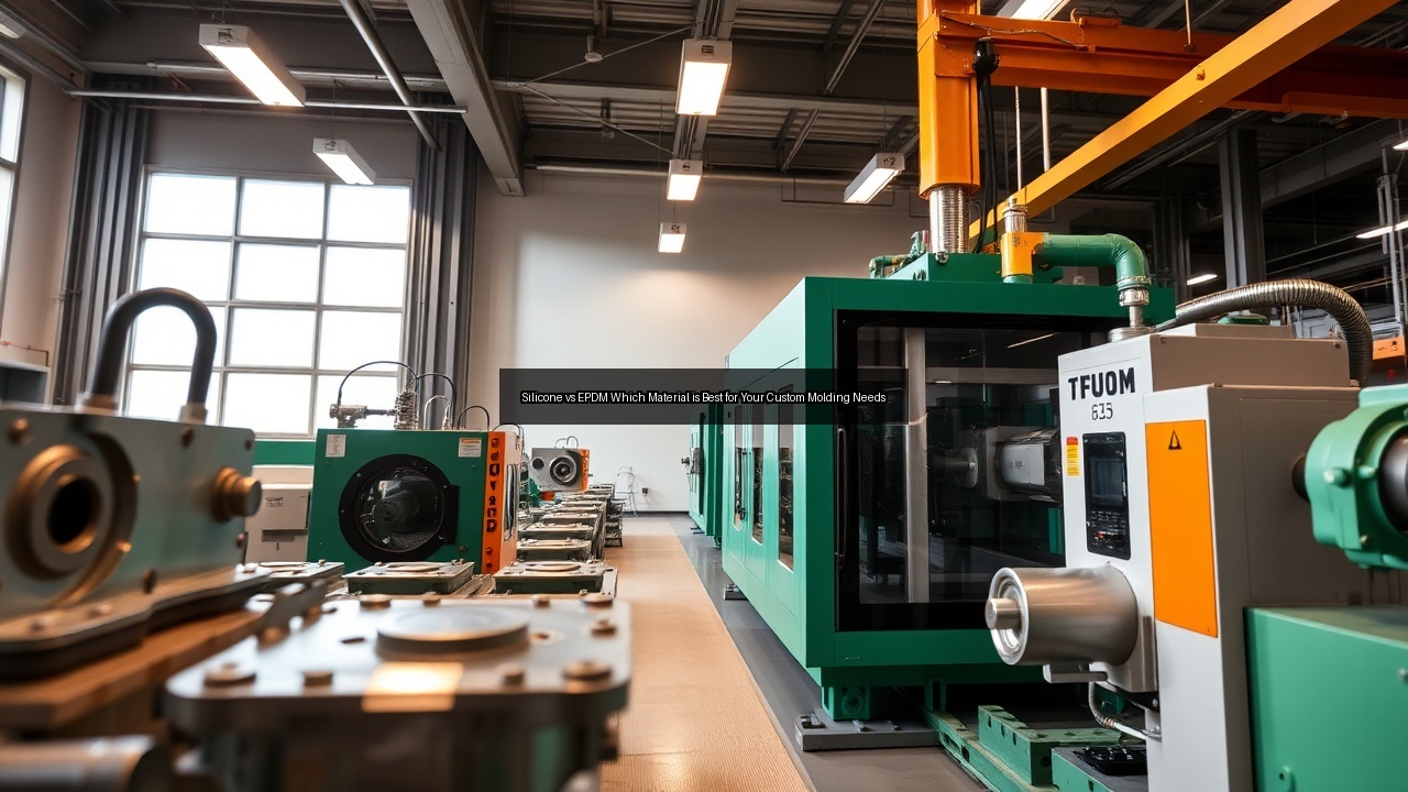 vibration rubber mold epdm custom rubber molding transfer molding